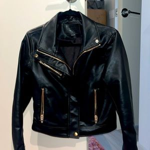 BlankNYC Faux Leather Moto Jacket